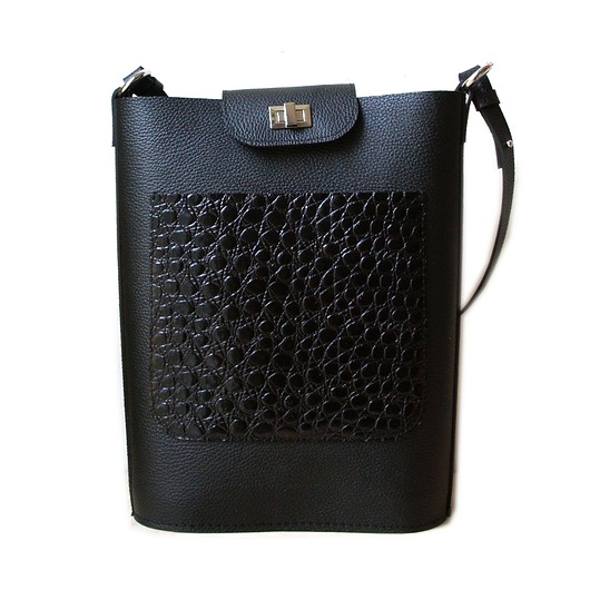 SIMPLICITY SHOPPER black&croco PAWDECO
