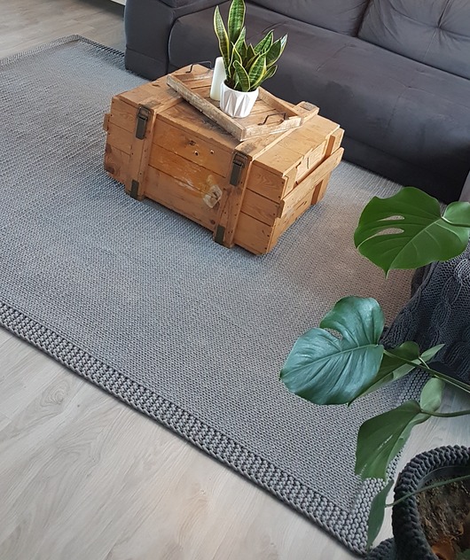 Dywan Natural ze sznurka bawełnianego Przetwornia