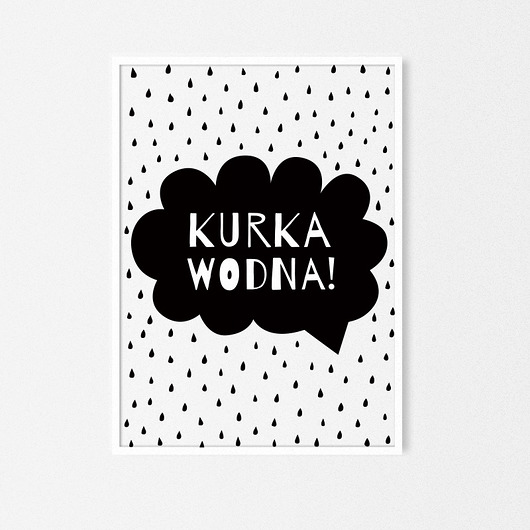 Kurka wodna | plakat B2 milostudio