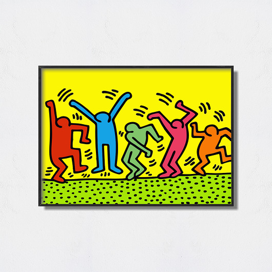 grafiki i ilustracje Keith Haring grafika
