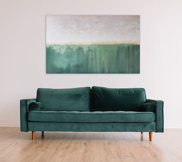 Obraz na płótnie 100x160 cm,farby akrylowe Beata Jarecka