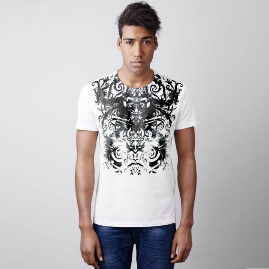 Iban ornament no.1 T-shirt - SELVA SELVA