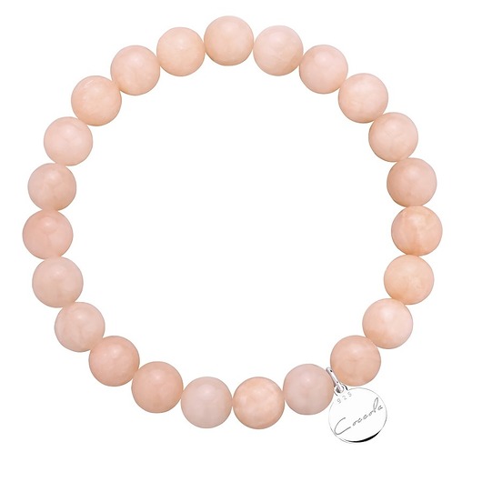 BRANSOLETKA COCCOLA jadeit + srebro 925 310 I Coccola JEWELLERY