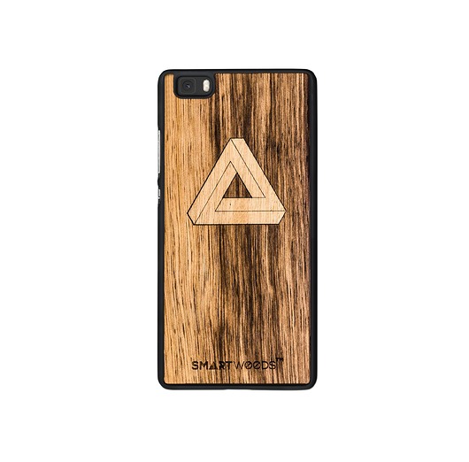OBUDOWA, HUAWEI P8 LITE,  IMPOSSIBLE TRIANGLE Smartwoods