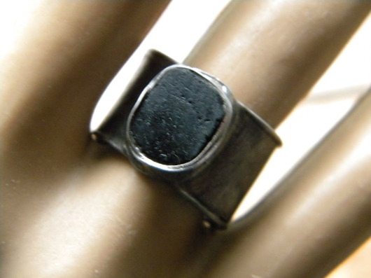 Roman Ancient Ring ;) surowy turmalin Beata Trotter