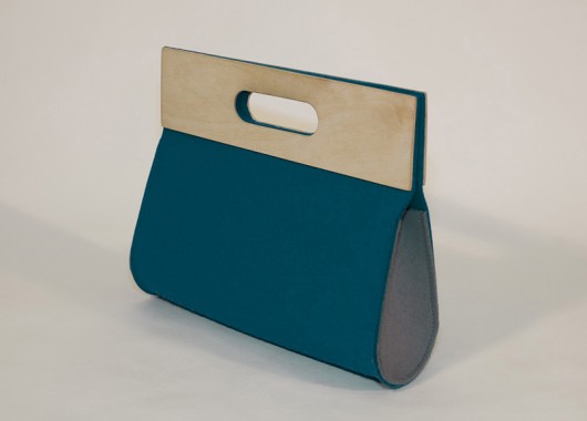 Long felt bag blue&gray moo studio