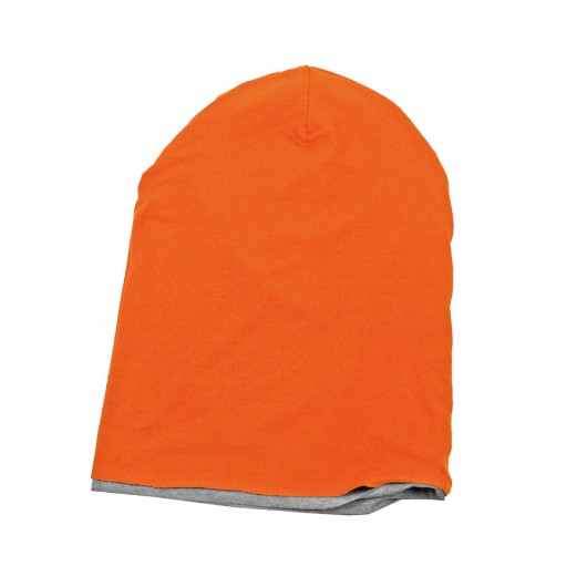 DWUSTRONNA CZAPKA orange dwukolorowa purol design