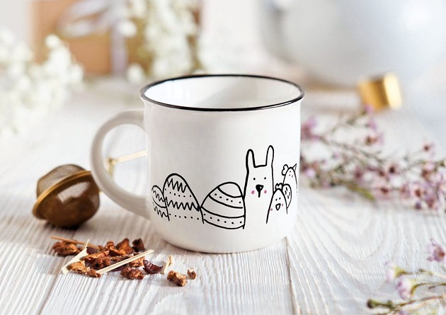 Wielkanoc - inne Kubek wielkanocny