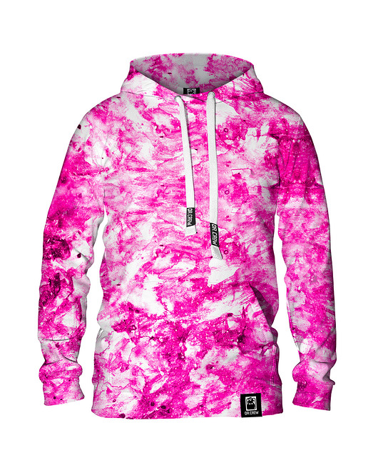 bluza z kapturem damska Damska Bluza z kapturem Marble Pink
