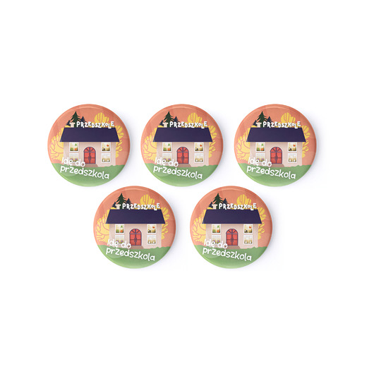 gry edukacyjne dla dzieci Magnesy do TygodnioPlanu- 5x idę do przedszkola