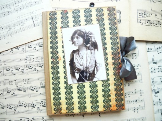Notes Notatnik Dziennik Pamiętnik - styl Vintage Not Only Paper