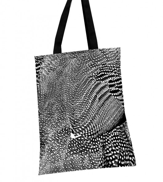 EXPRES! pióra perliczki  - torba na zakupy AT design