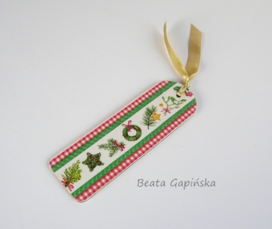 Zakładka do książek - Mikołajki Beata Gapińska