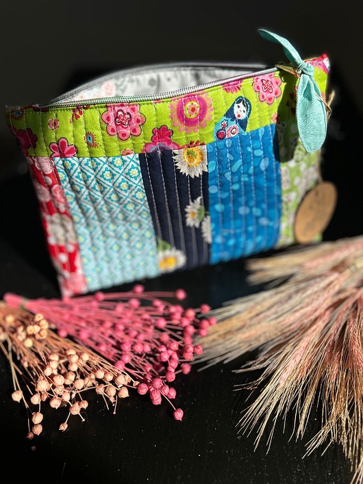 kosmetyczki Kosmetyczka patchworkowa #4