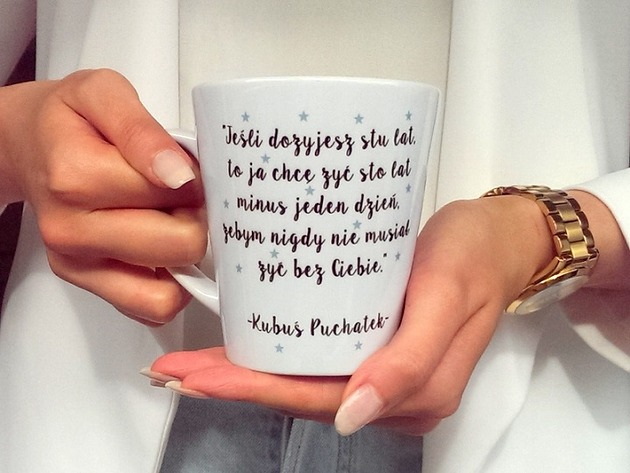 Kubek Latte Kubuś Puchatek FarrowDesign