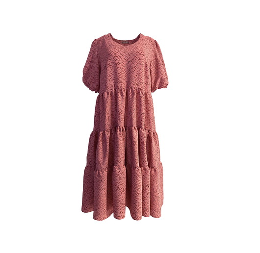 sukienki maxi damskie Sukienka FLAVIA Raspberry Pink Salt