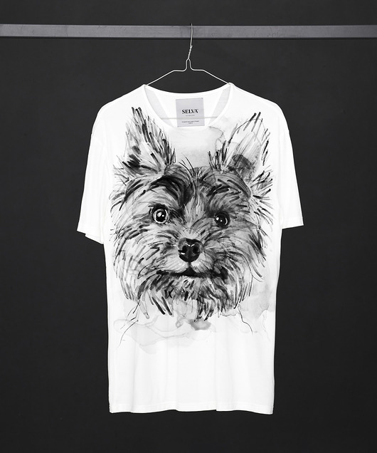 t-shirty męskie Yorkshire Terrier Men's T-shirt white