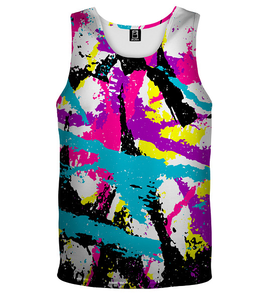 t-shirty męskie DR.CROW Bokserka Męska Psychodelic Graffiti