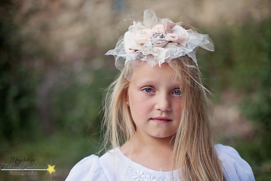 Opaska dla dziecka , SCHABBY CHIC ,headband. Fascynatory