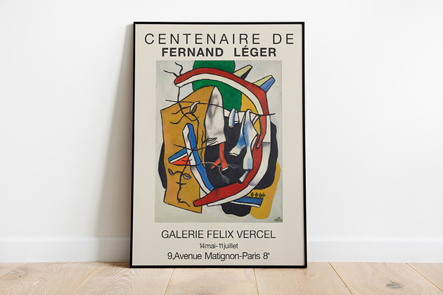plakaty Fernand Leger - Exhibition Poster
