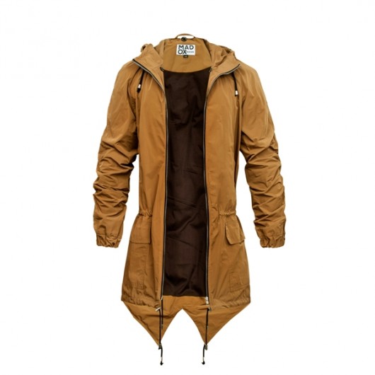 Kurtka parka musztardowa Madox design