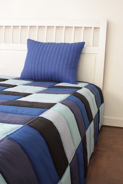 Narzuta patchwork dwustronna |ALVI| patchwork house