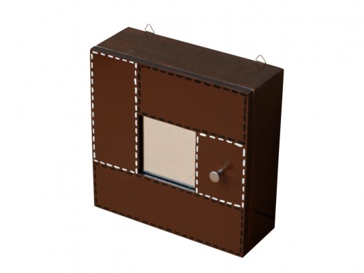 szafka na klucze BOxie  - szafka na klucze Clock Wood Studio