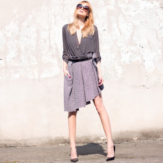 spódnica asymetric rock Fall 2015 Candy Floss clothes