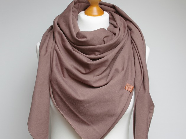 szale damskie Bawełniana chusta damska, modna chusta damska Pracownia Rękodzieła  Zolla