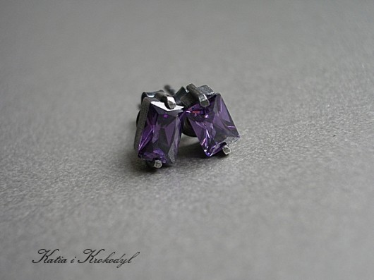 Cubist amethyst  Katia i krokodyl