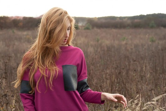 bluza BURGUND borska