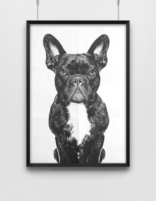 Plakat - Pies 30x40cm LazyDog