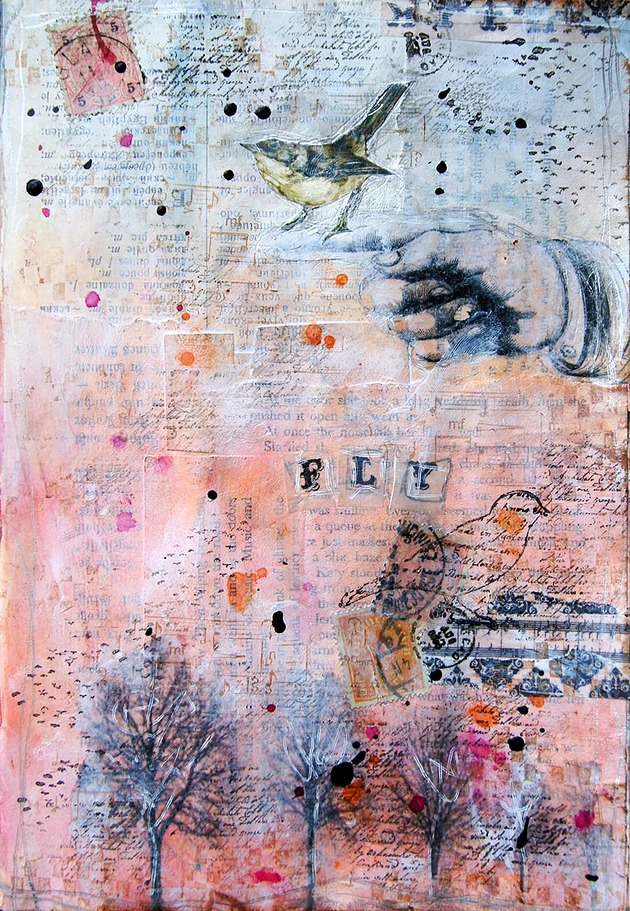 grafiki i ilustracje Oryginalny collage