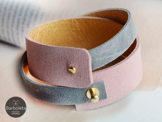 pink & grey barboleta