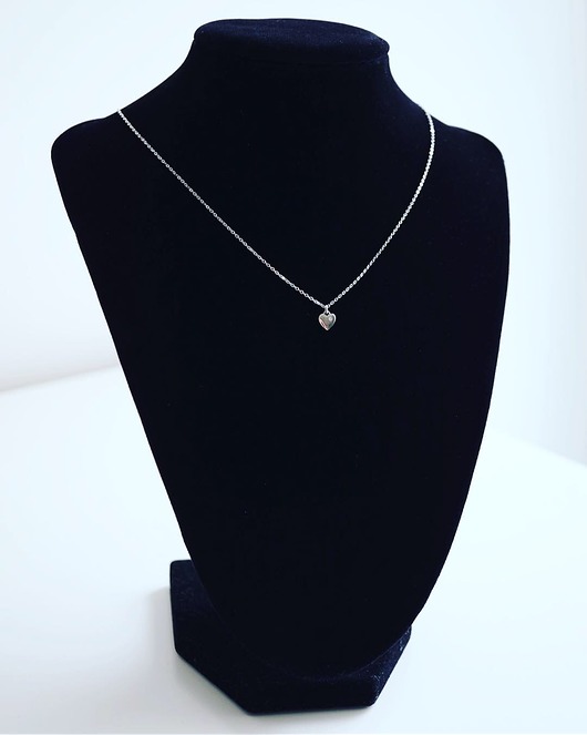 Delikatny naszyjnik z serduszkiem pr.925 VENA Jewellery