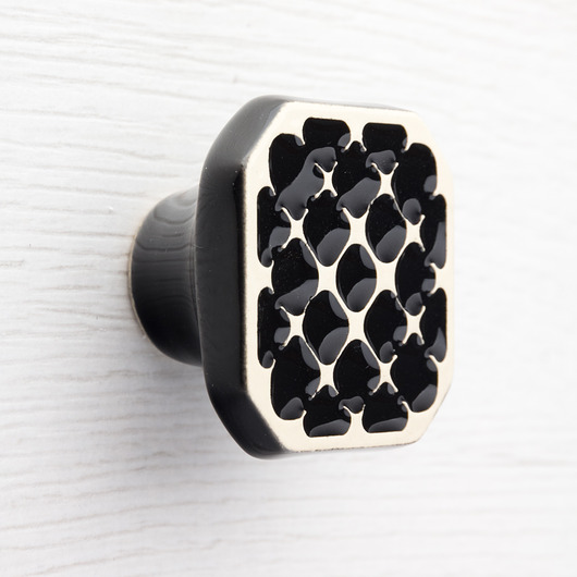 gałki do mebli Gałka do mebli czarna, wz.8