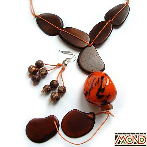 n90 - Krawat z orzechów tagua  Galeria Macondo