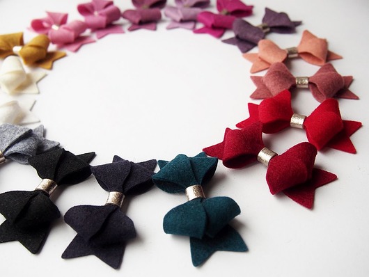 ozdoby do włosów dla dzieci Spinka do włosów  BUTTERFLY BOW 1 szt