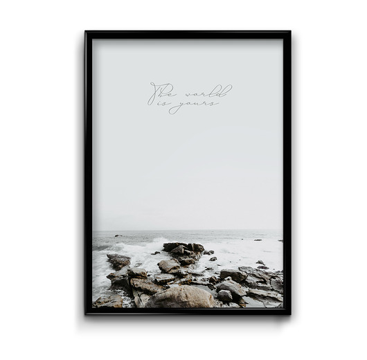 The world is yours - plakat  Bury Lis