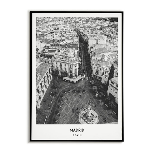 plakaty Plakat miasto HISZPANIA - MADRYT  obraz