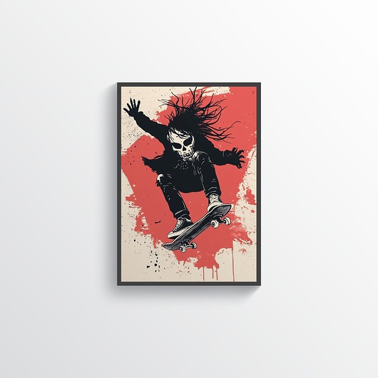 plakaty Plakat - Skate Saint