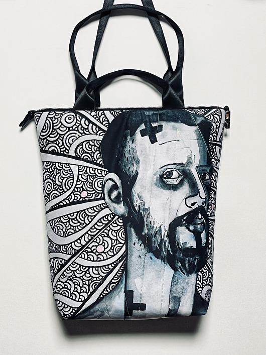 torby na ramię Art MIMA bag UNI & Marcin Painta print