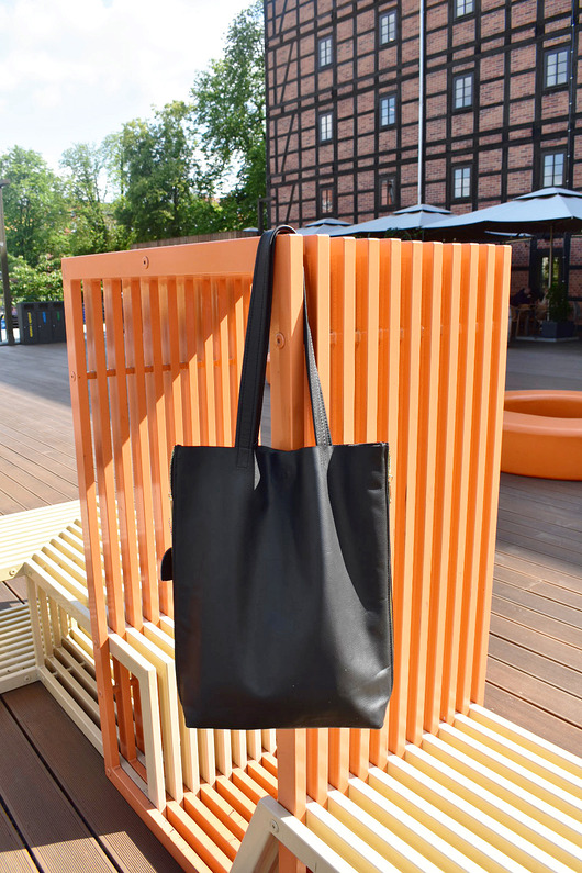 torby na ramię Worek ze złotymi zamkami