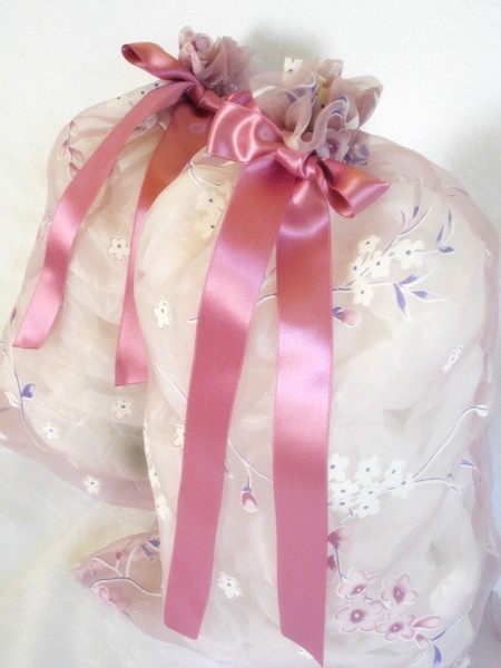 DE LUXE - pink organza set - OSTATNIE metka by traczka