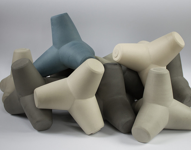 figurki i rzeźby Tetrapod 2 niebieski