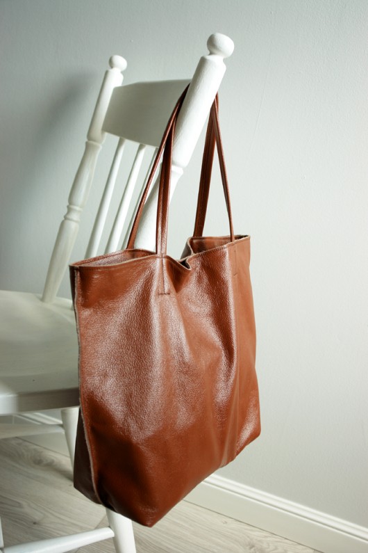 Brown shopper 2 Zipp Pansy