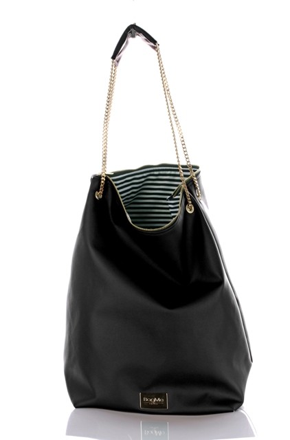 Bag of Secrets Smooth  Black Skin  BagMe by smola