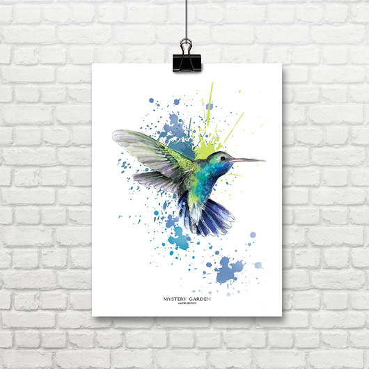 grafika MYSTERY GARDEN - WINGS OF CREATIVITY Col Claudine