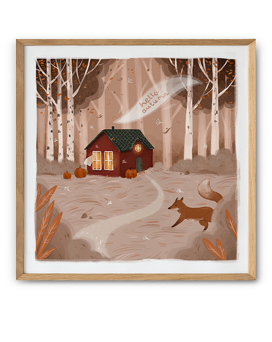 grafiki i ilustracje Jesień