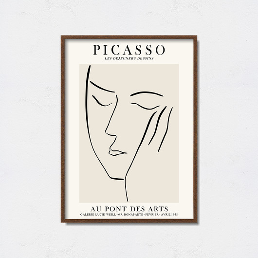 Pablo Picasso grafika inspiracja Pas De LArt